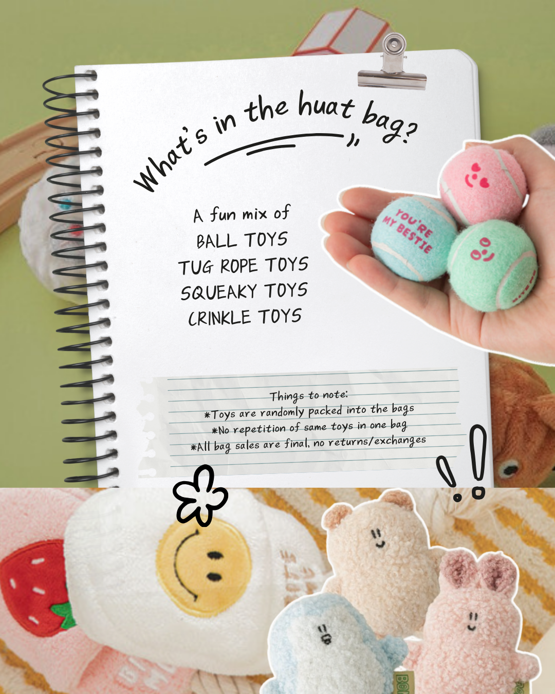 BITE ME Mini Toys Mystery Huat Bag