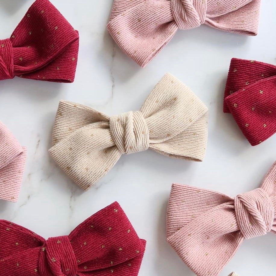 Corduroy Milano Luxe Bow