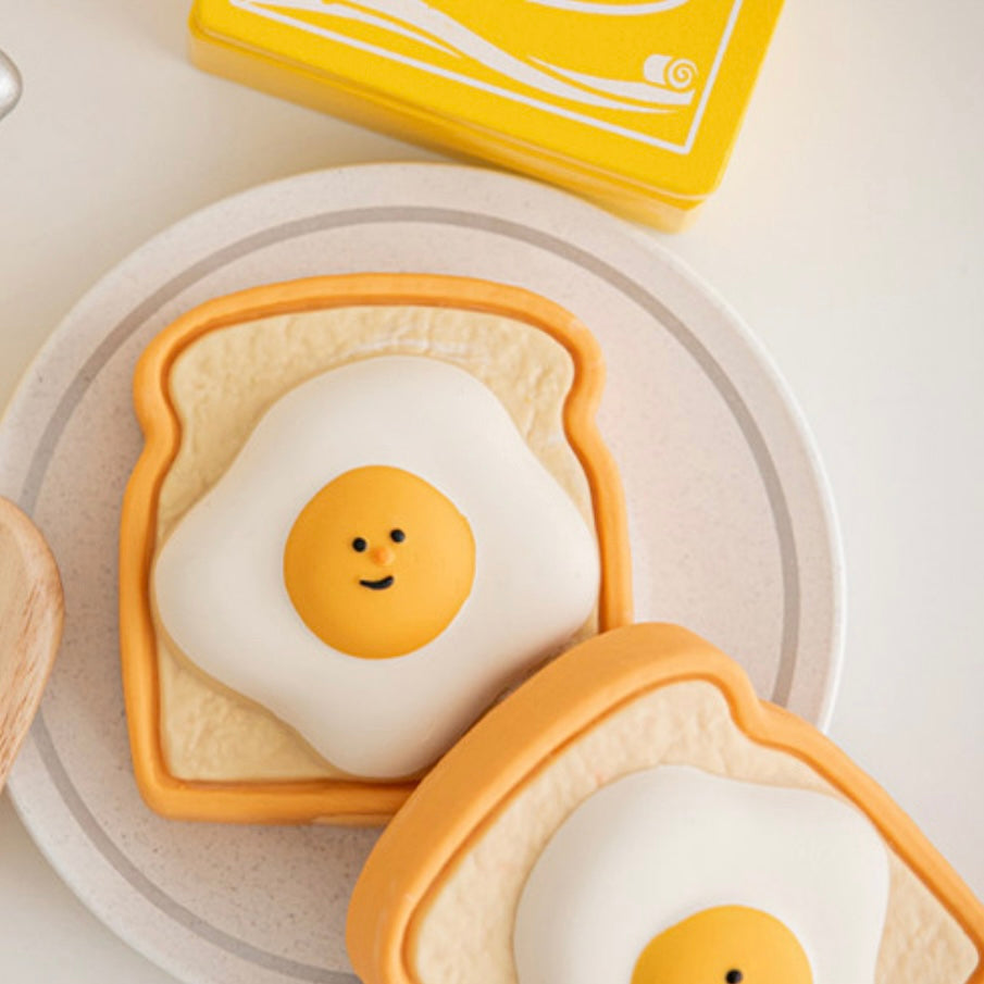 Egg Toast Latex Toy
