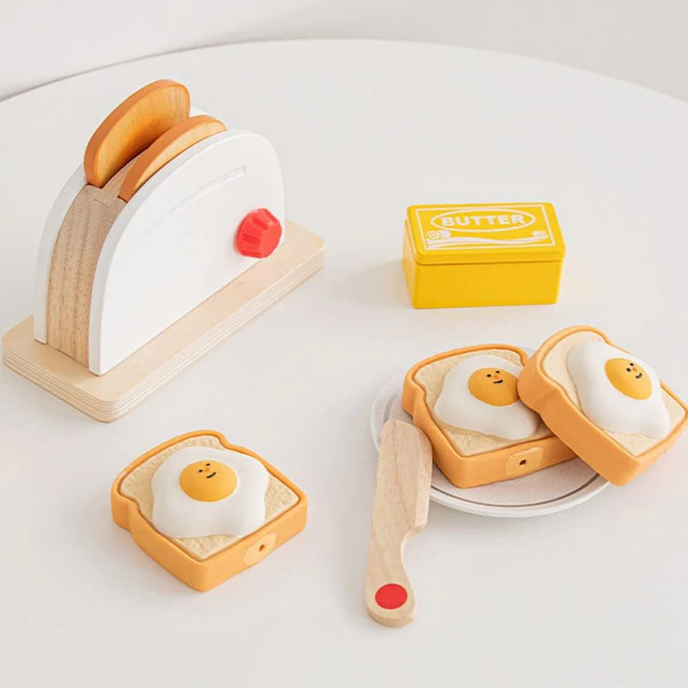 Egg Toast Latex Toy