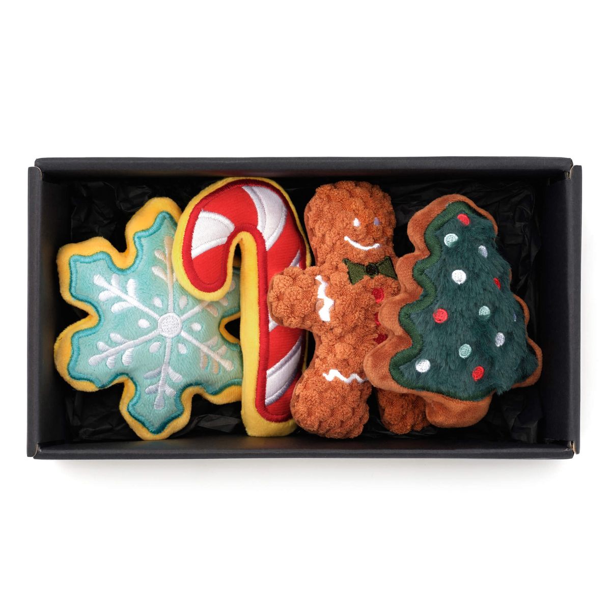 Christmas Cookies Dog Toy (Set of 4)