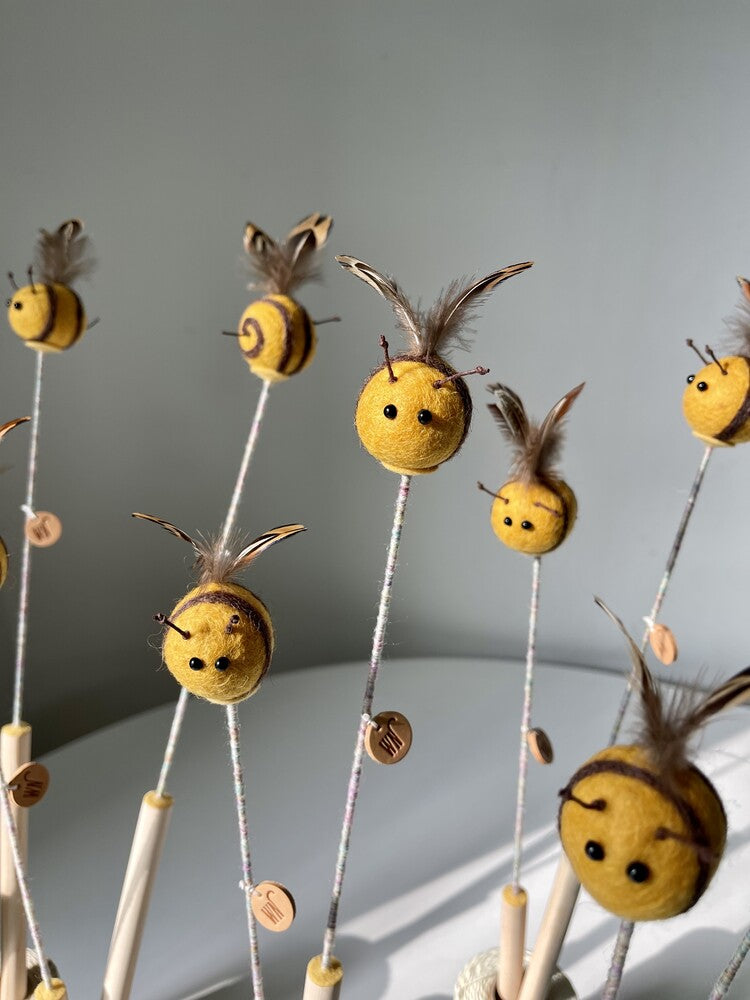 Honeybee Cat Toy