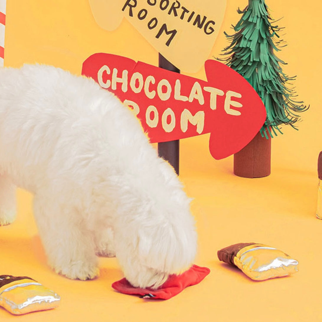 Chocolate Bar Nosework Toy