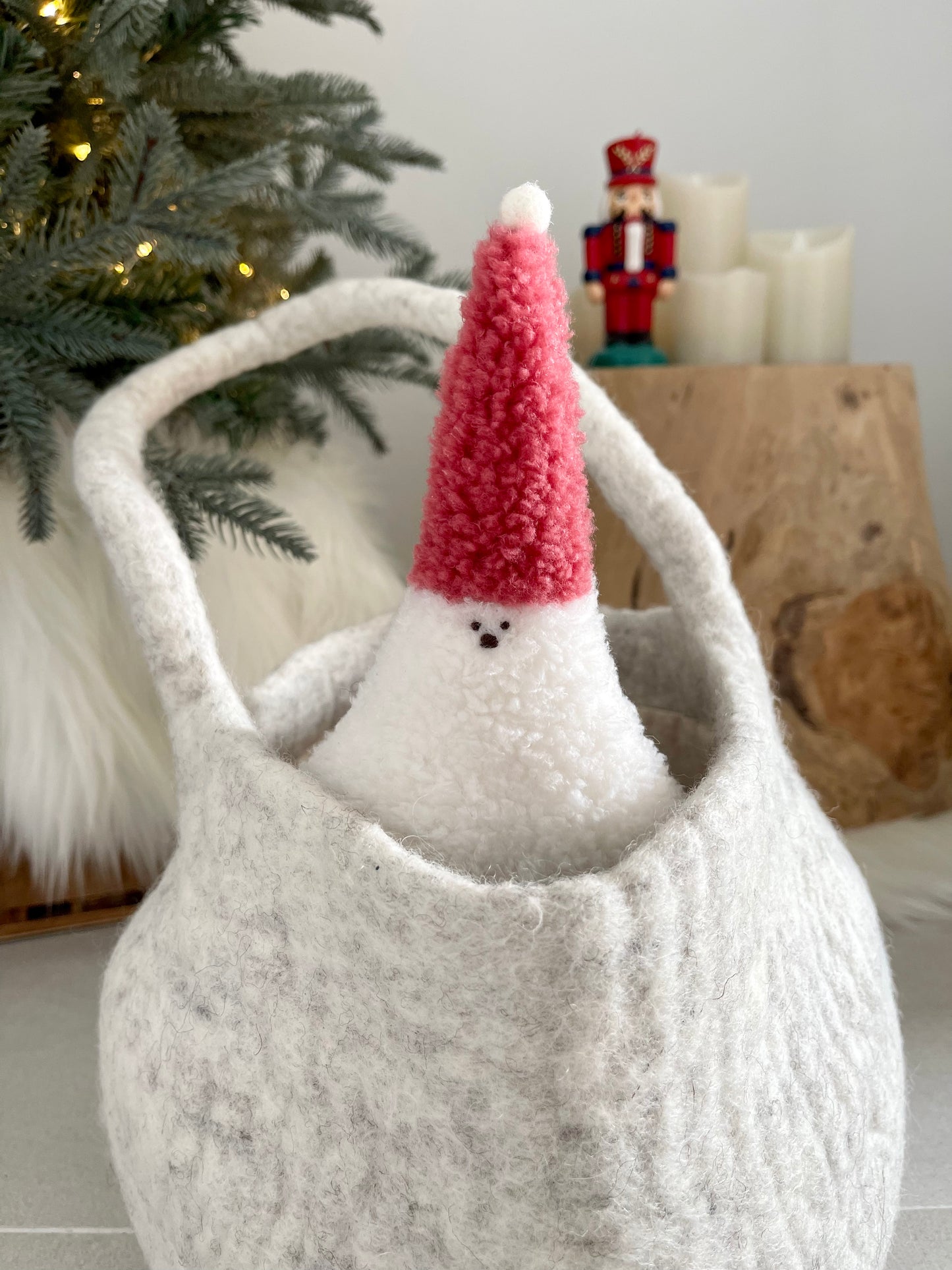 Christmas Yeti Dog Toy