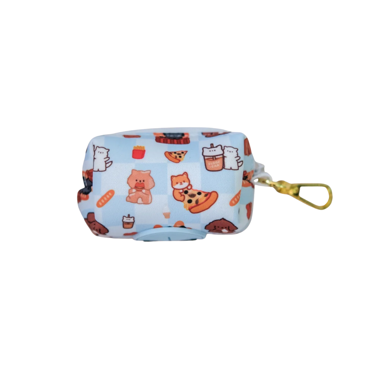 fury & friends in nyc waste bag holder