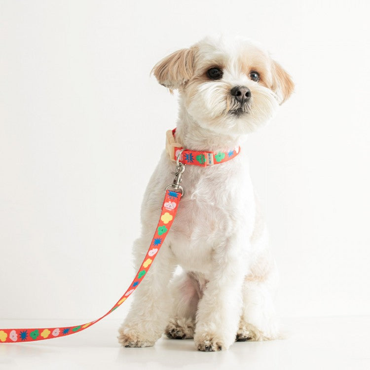 Red Sparkle Hands Free Leash