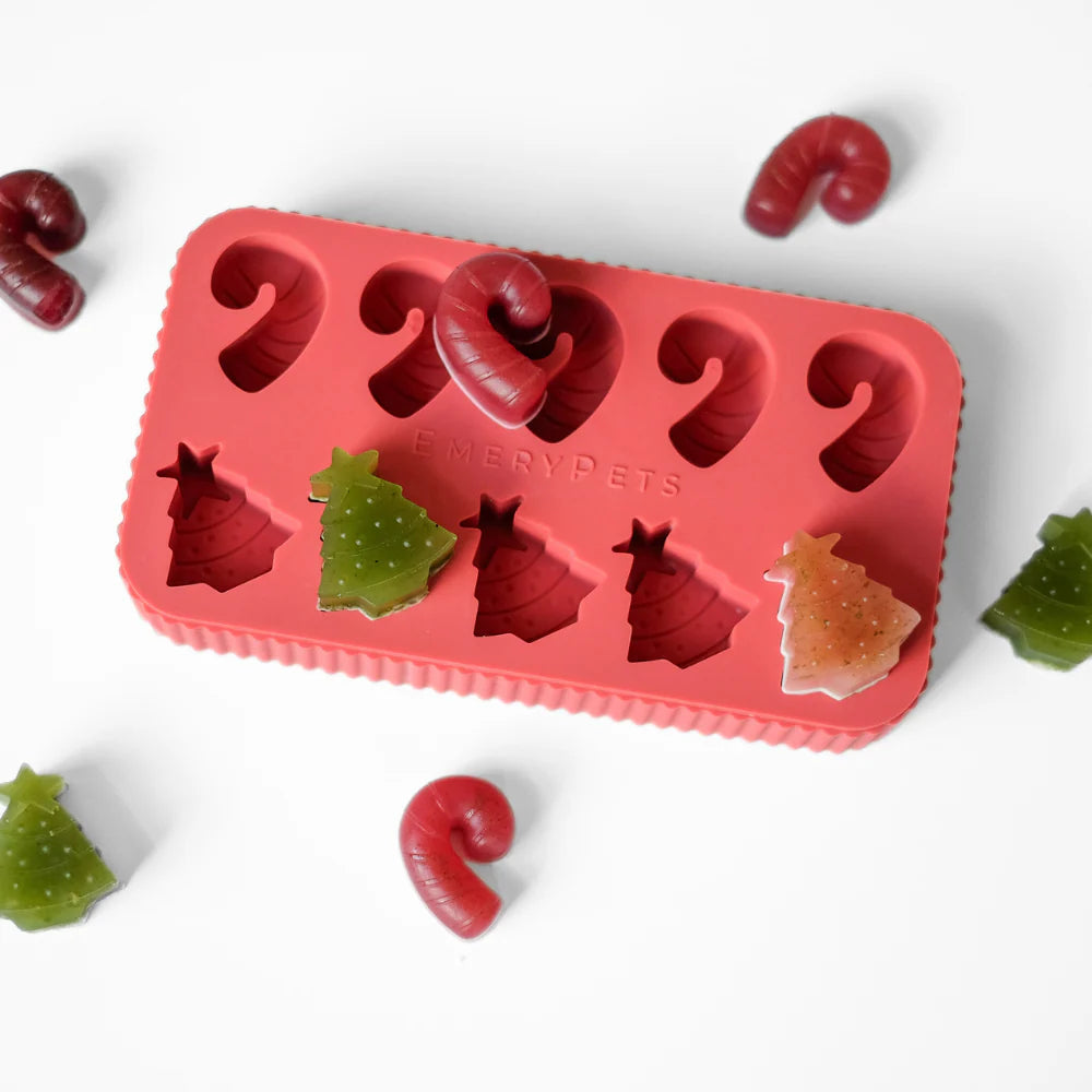 Christmas Tree + Candy Cane Treat Mold (Seasonal)