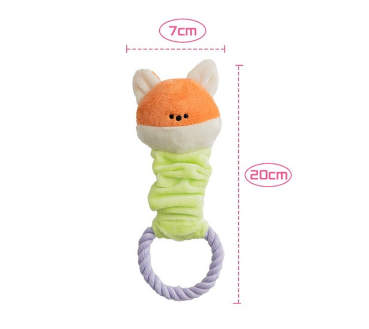 Animal Stretchy Squeaky Toy