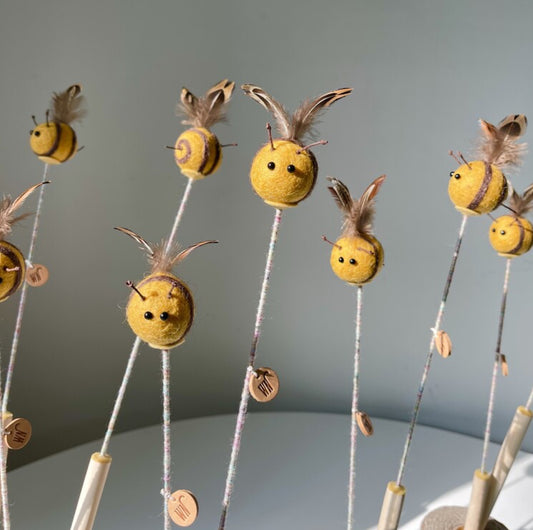 Honeybee Cat Toy