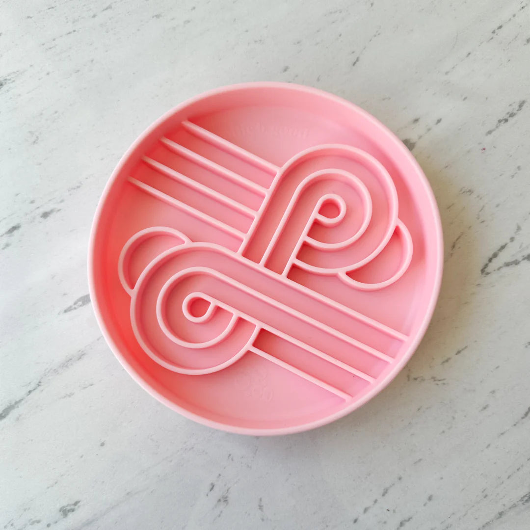 zoomies slow feeder bowl | strawberry