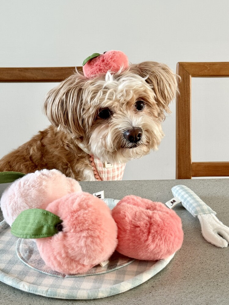 Donut Peach Head Piece