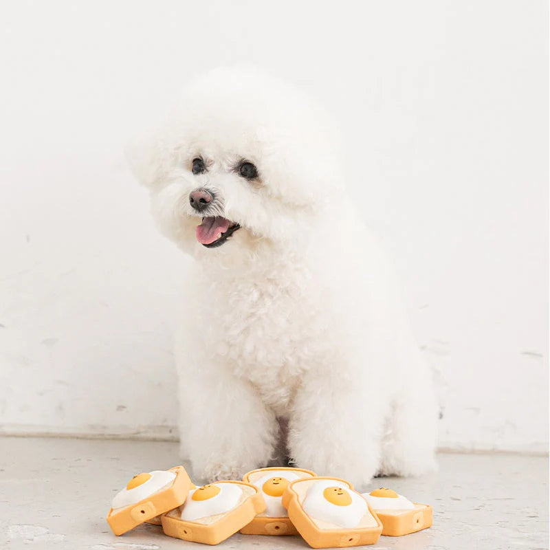 Egg Toast Latex Toy
