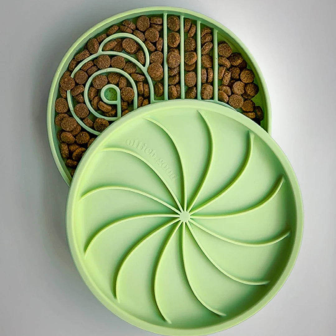 wheelies lick mat & lid | honeydew