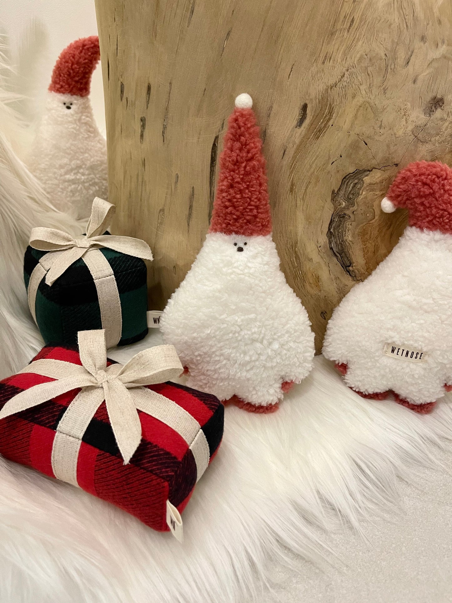 Christmas Yeti Dog Toy