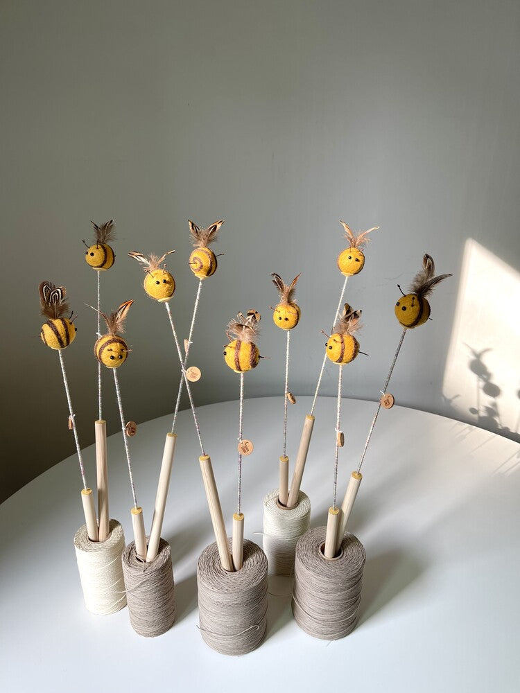 Honeybee Cat Toy
