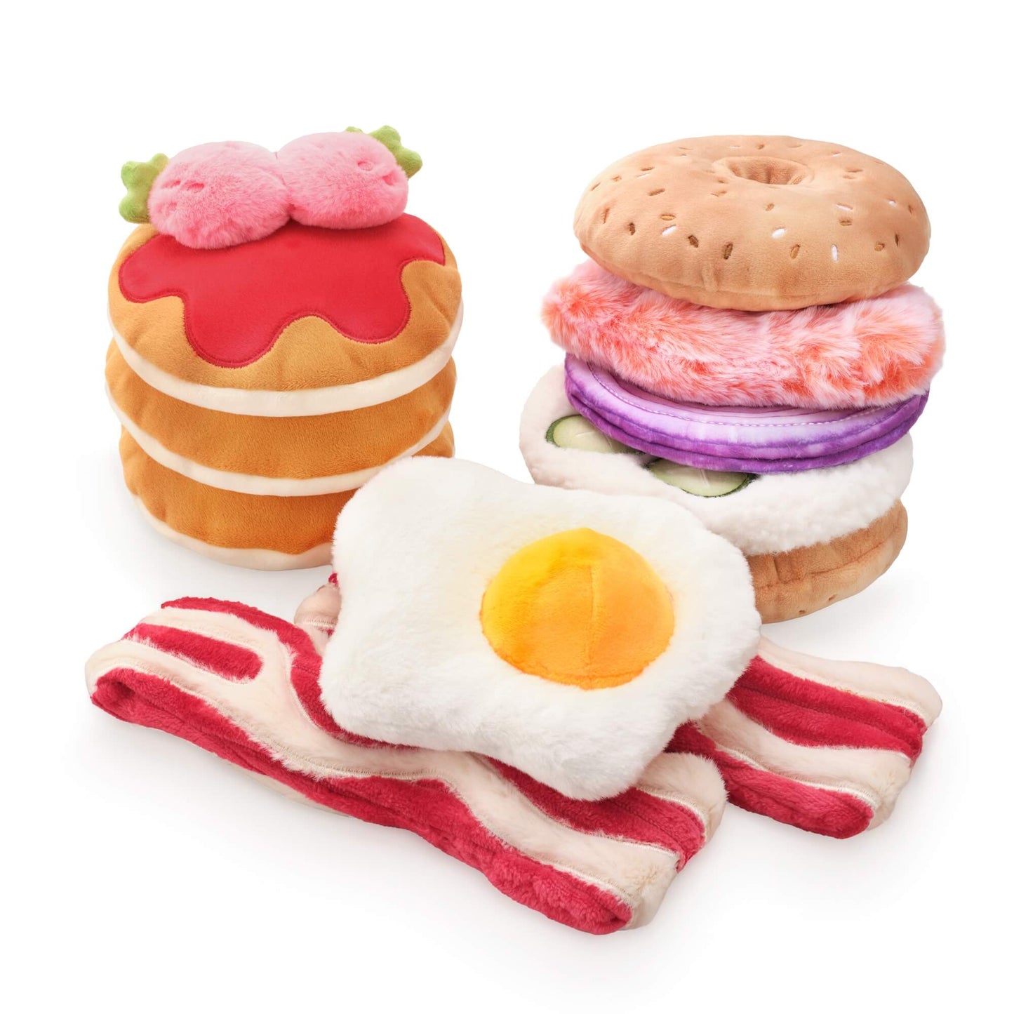 Bacon and Egg Interactive Toy Set