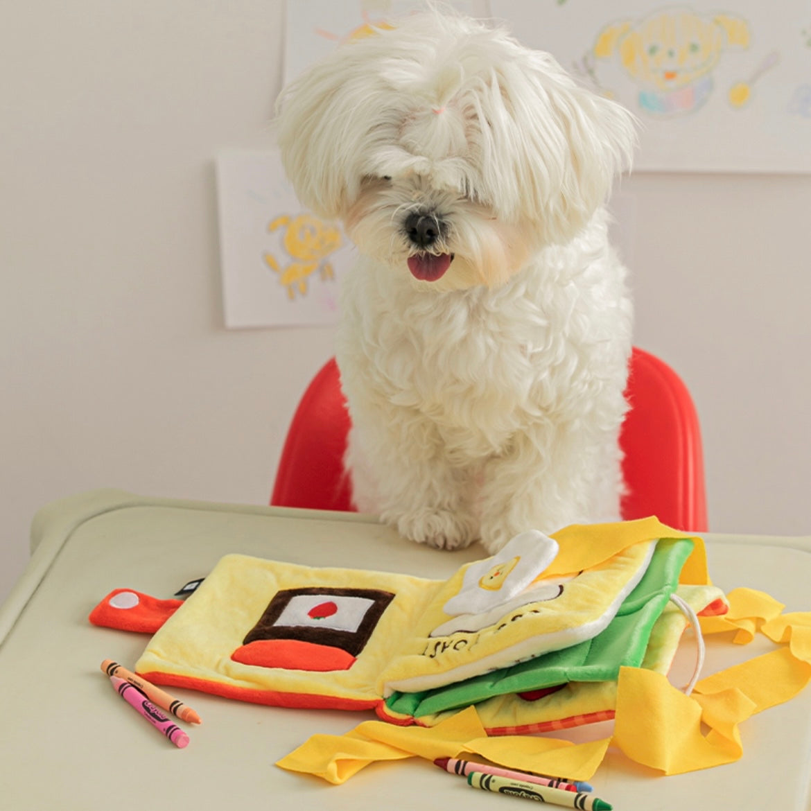 My Lunch Box Nosework Book Toy