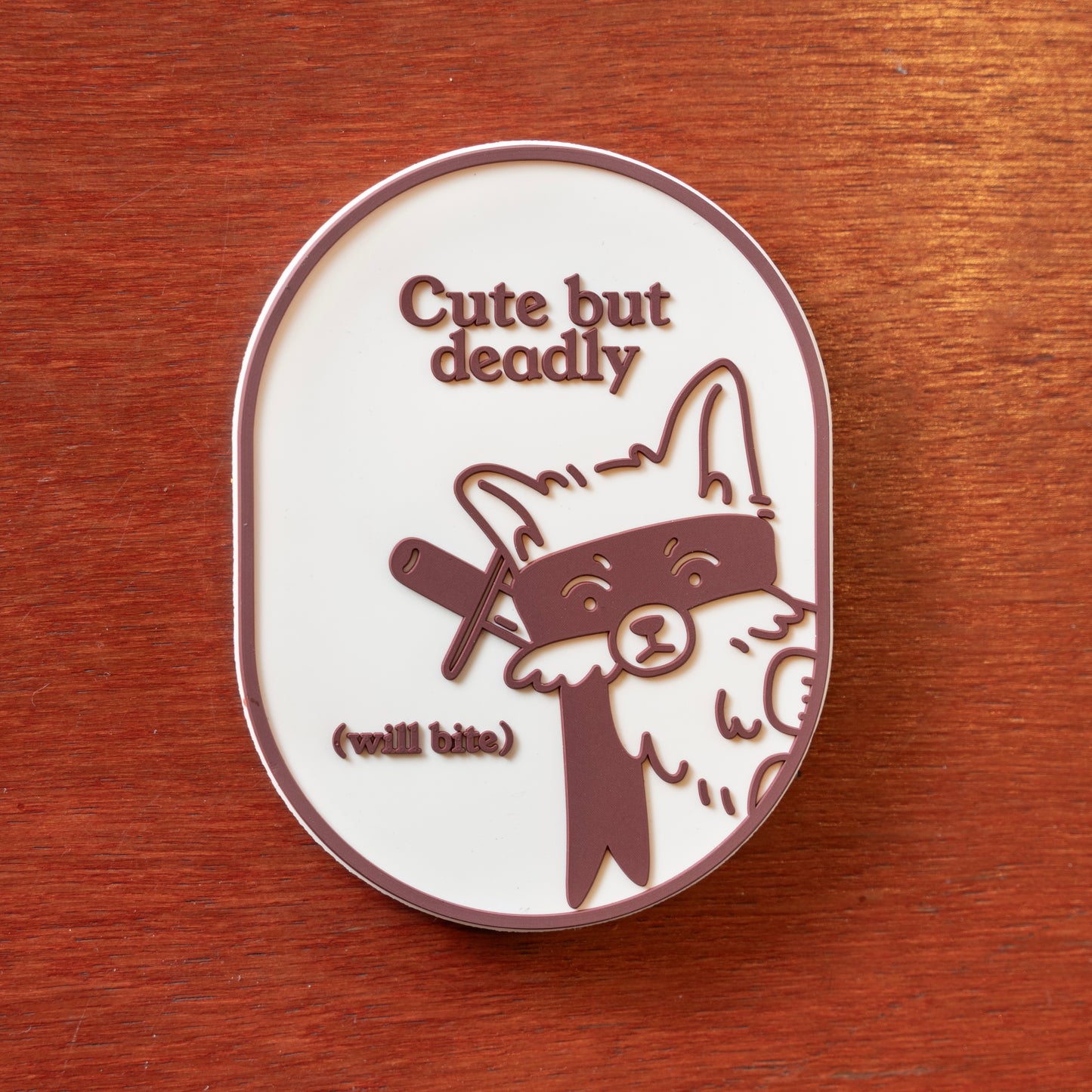 *NEW* Cute But Deadly Leash Patch