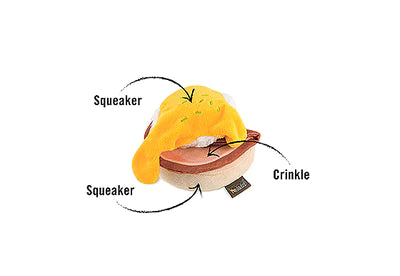 Benny's Benedict Squeaky Plush Toy (Mini Size)