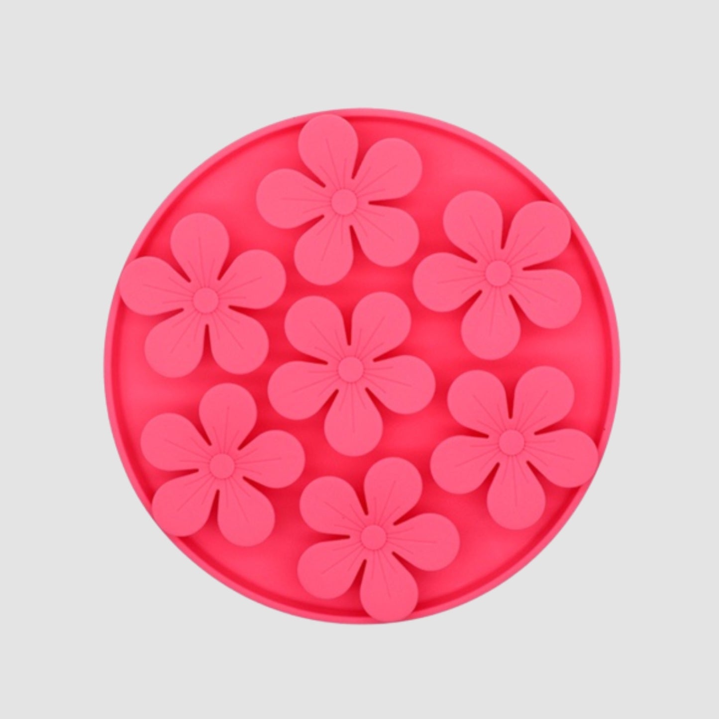 Periwinkle Flower Slow Feeder Mat