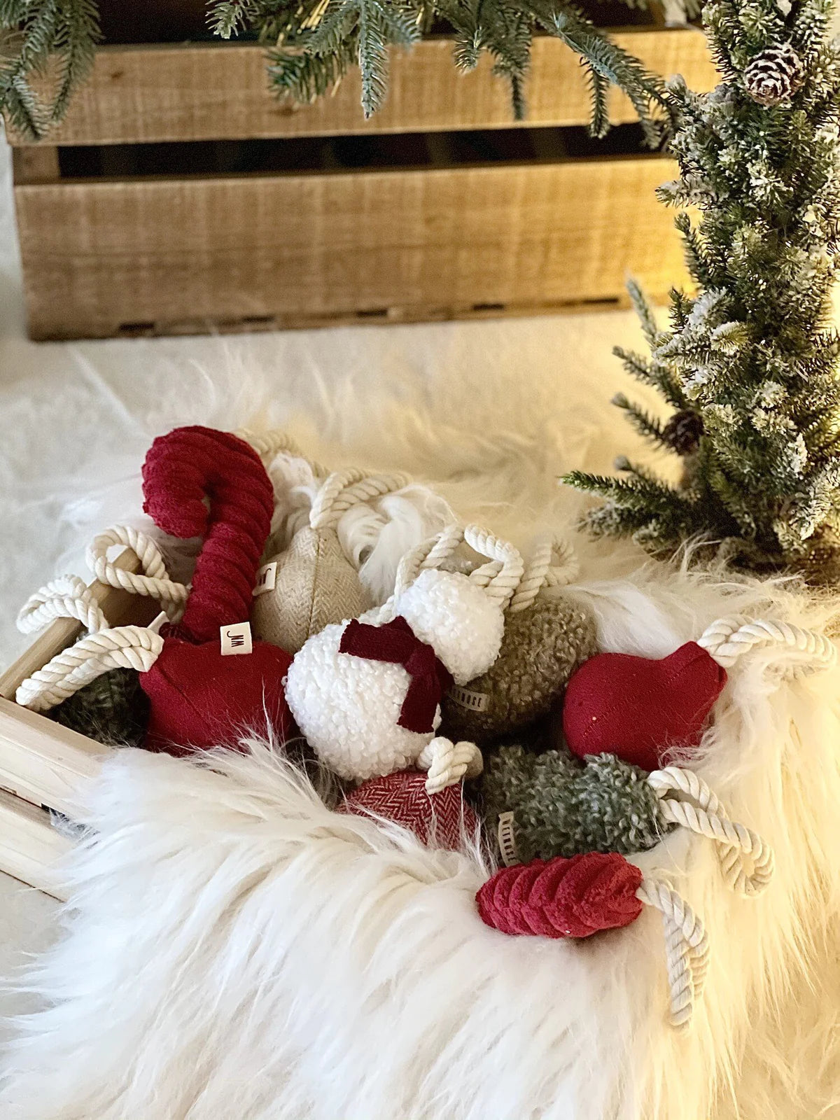 Pine Tree Dog Toy