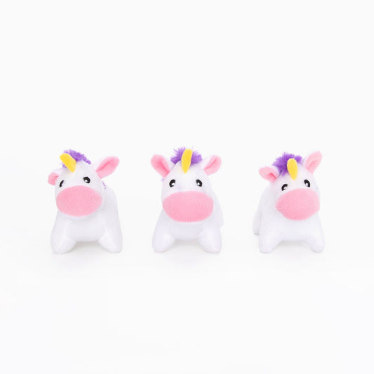 Unicorn Miniz Plush Toy (Set of 3)