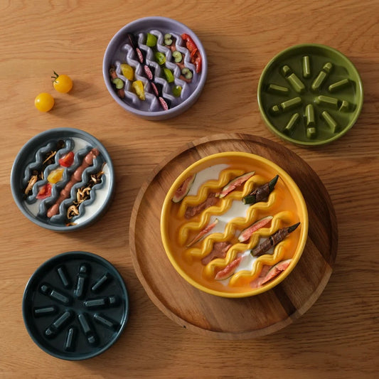 (Pre-order) Macaroni Slow Feeder Bowl