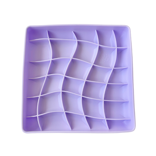 wavies slow feeder bowl | viola