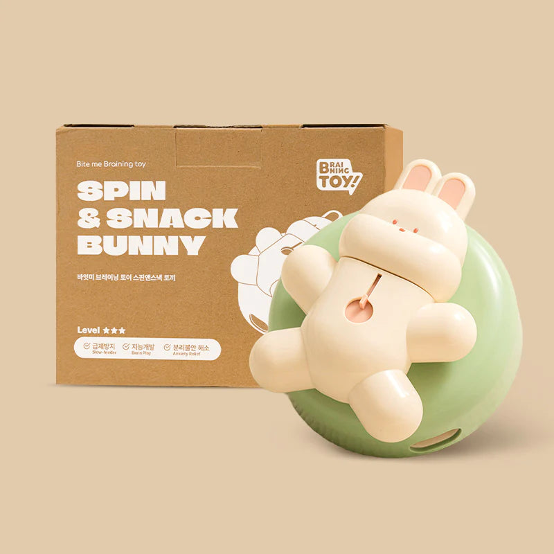 Spin & Snack Bunny Interactive Toy