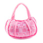 Pink Checker Chewy Vuiton Handbag