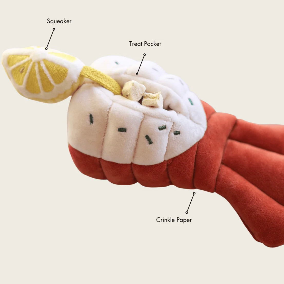 Grilled Lobster Nosework Toy