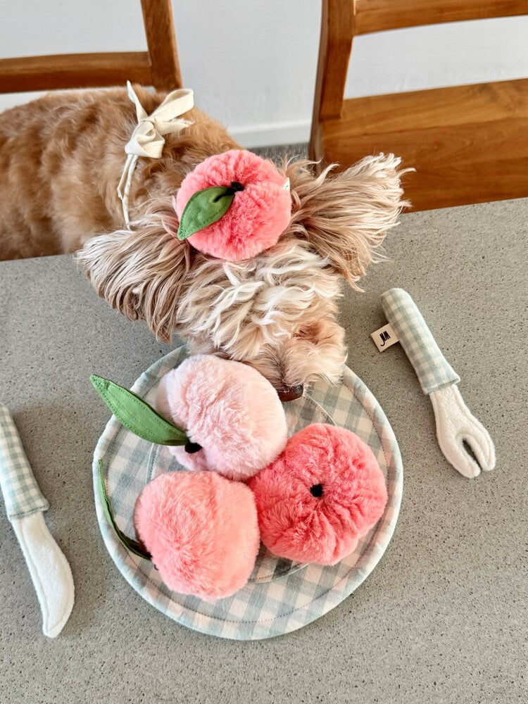 Donut Peach Head Piece