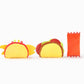 Taco Pupper Friend Toy (Set of 3)