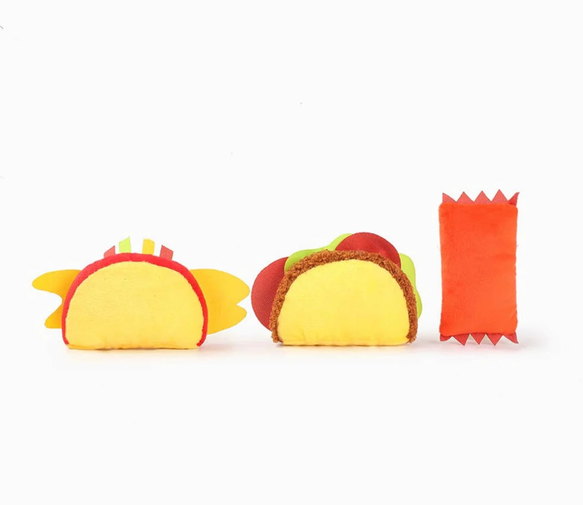 Taco Pupper Friend Toy (Set of 3)