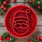 Santa Design Enrichment Slow Feeder Bowl