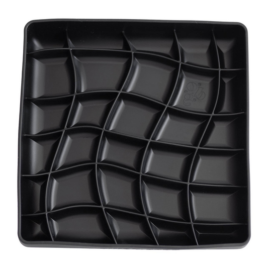 wavies slow feeder bowl | blackberry