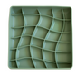wavies slow feeder bowl | artichoke