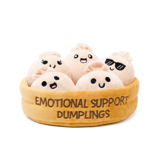 Emotional Support Dumplings Cuddly Plush