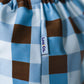 Checkered Blue Snood