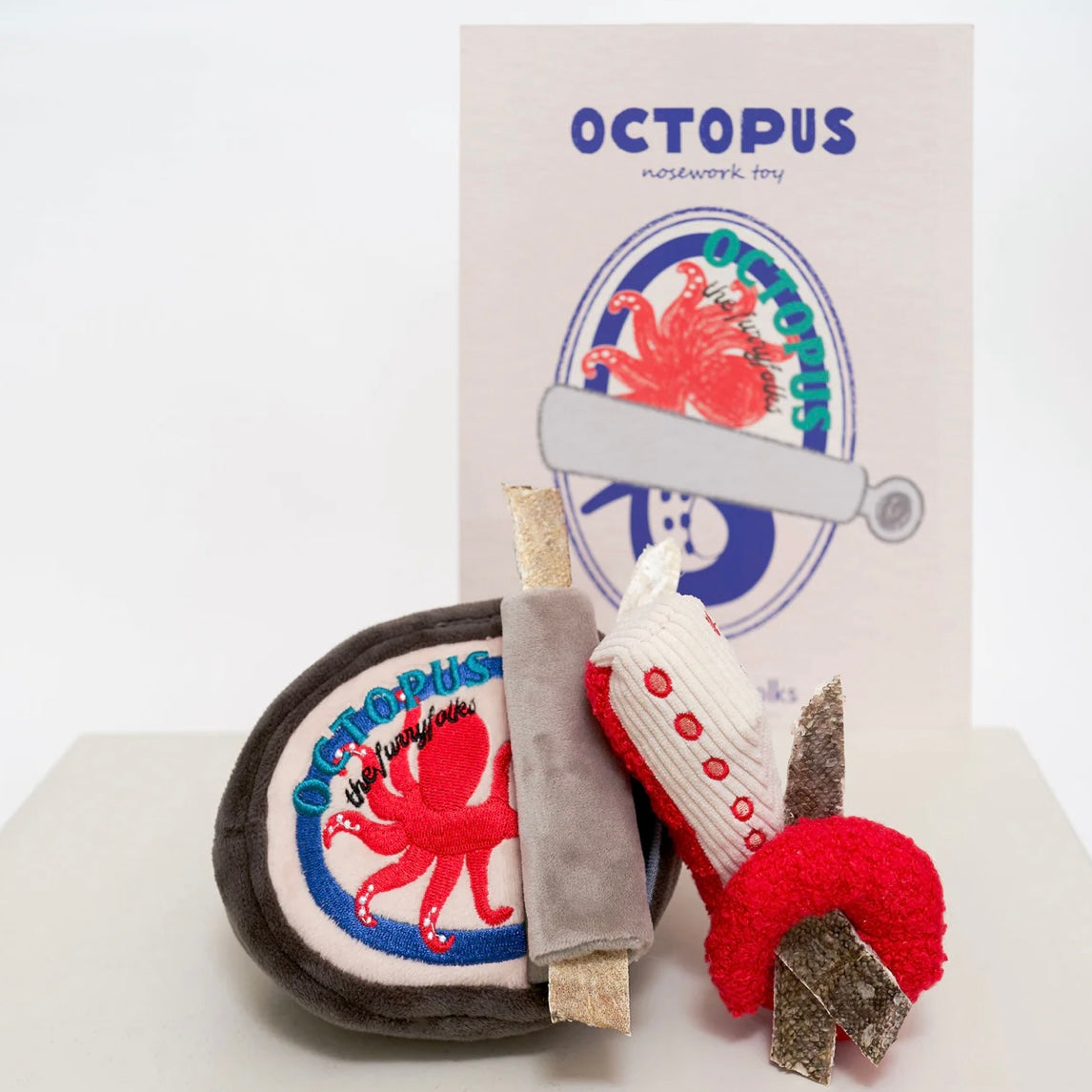 Tinned Octopus Nosework Toy