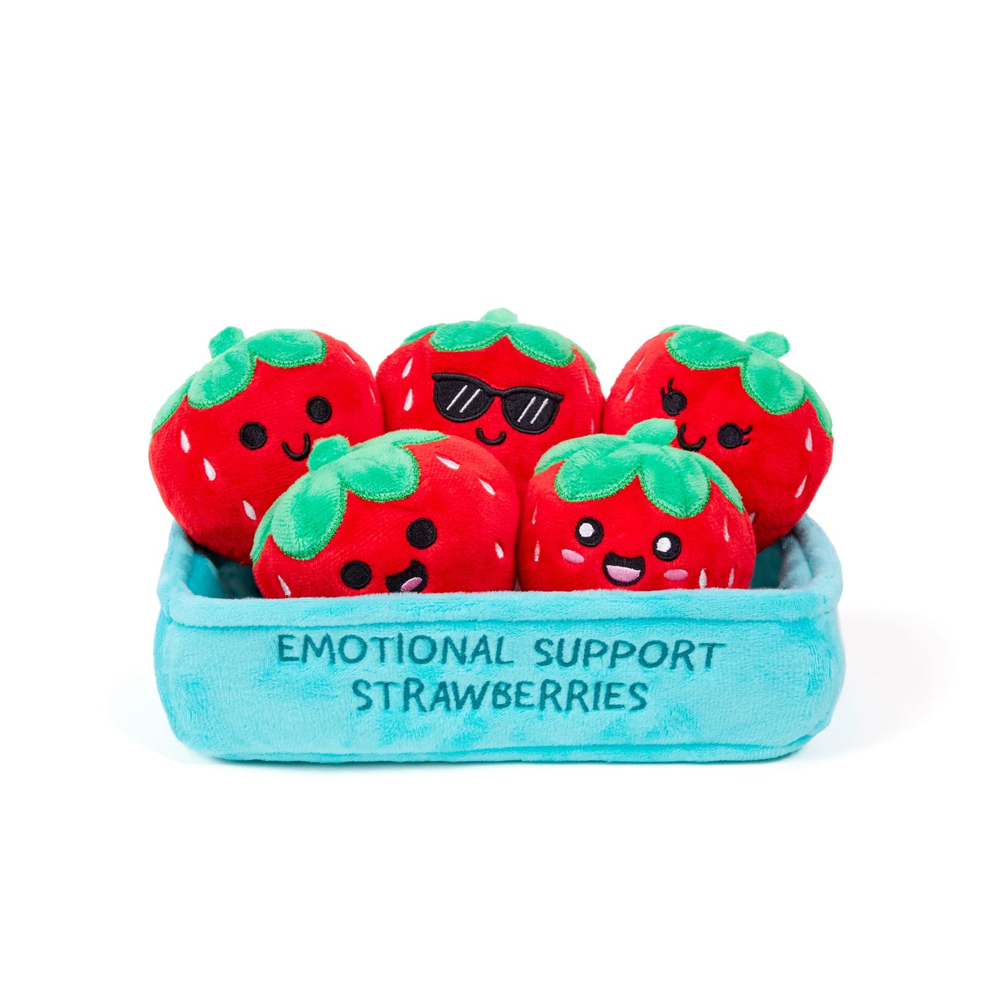 Emotional Support Strawberries Cuddly Plush