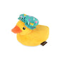 Bubbles The Duck Squeaky Plush Toy