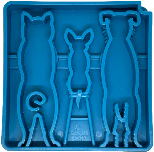 Waiting Dogs Design Enrichment Tray