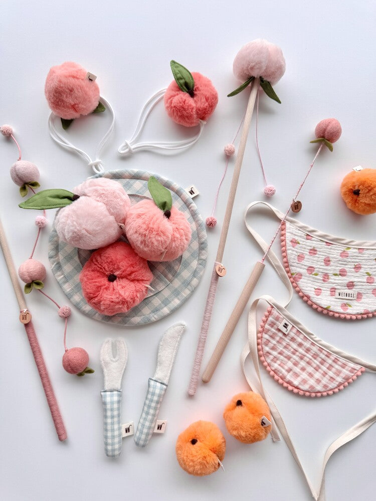 Peach Head Piece