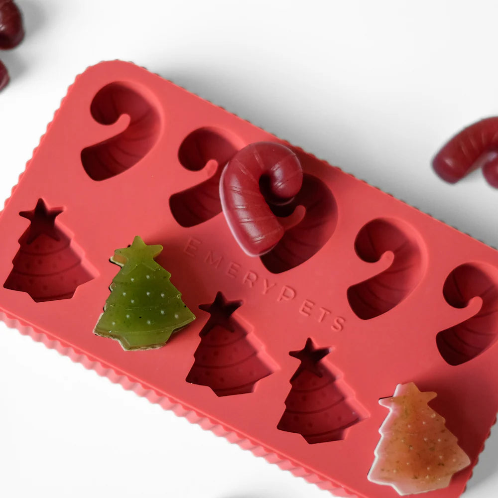 Christmas Tree + Candy Cane Treat Mold (Seasonal)