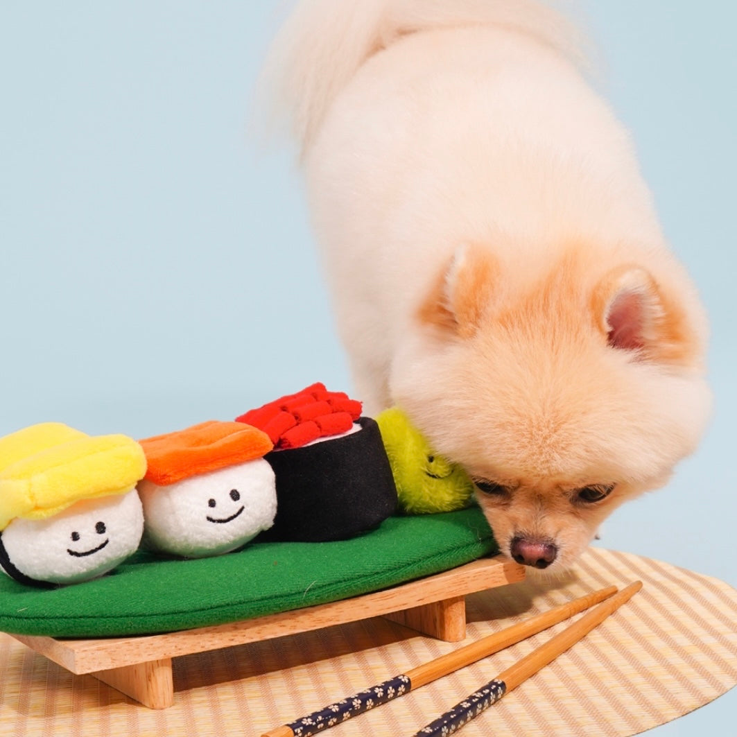Sushi Platter Nosework Toy