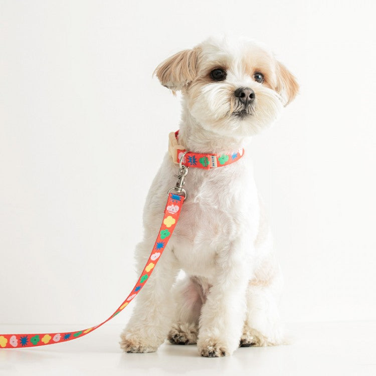 Red Sparkle Hands Free Leash