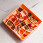 wavies slow feeder bowl | salmon