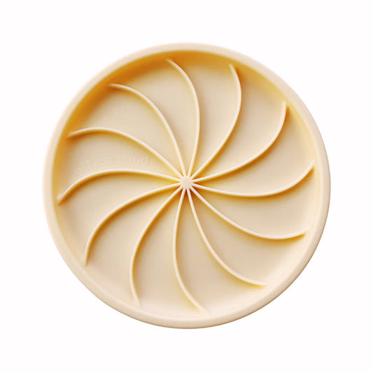 wheelies lick mat & lid | clementine