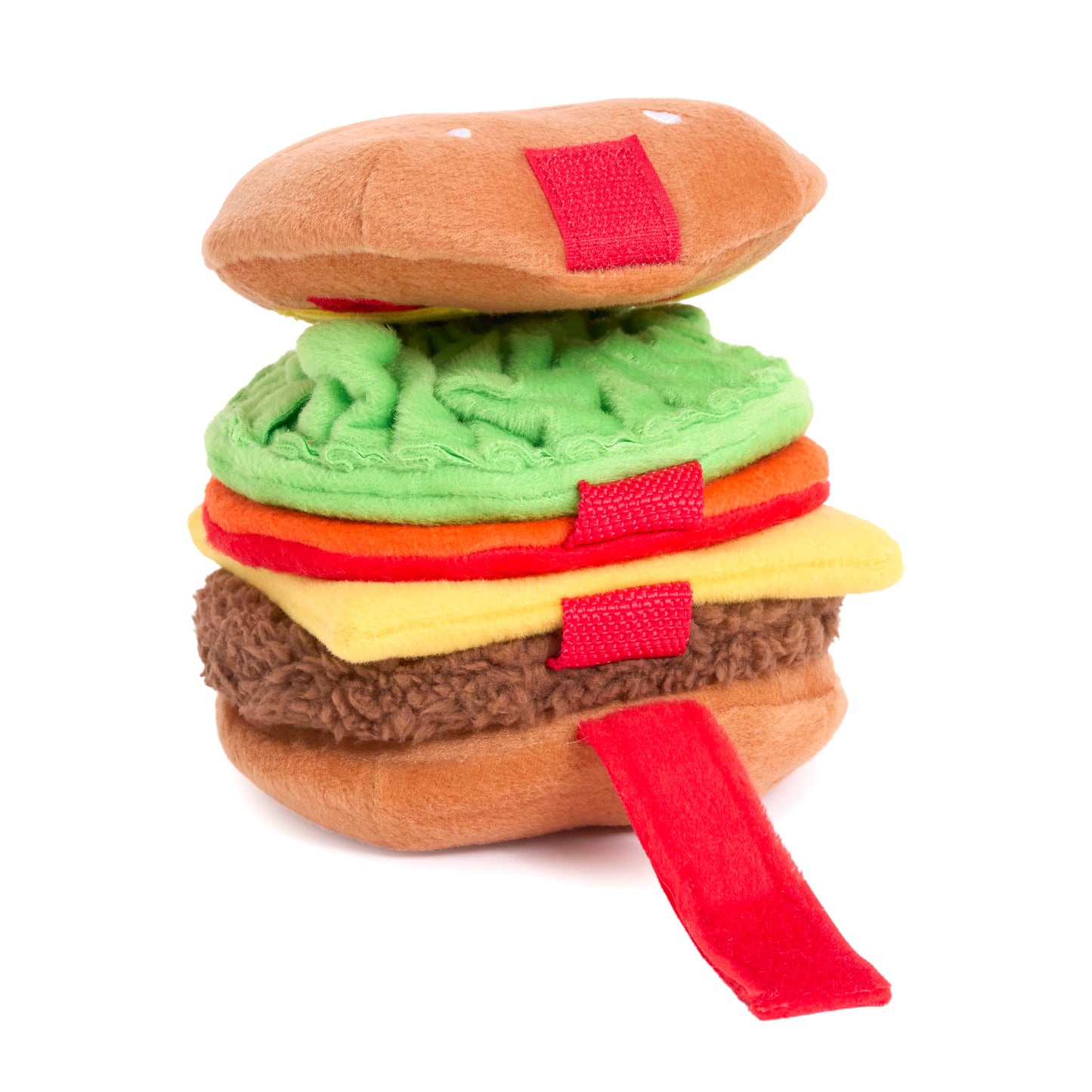 Cheeseburger Snuffle Stacker Toy